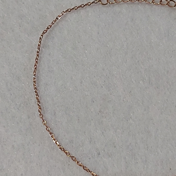 Titanium Steel Rose Gold Heart Link Bracelet - Picture 4 of 6